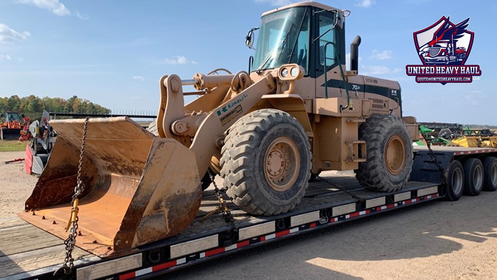 Equipment Hauling- Taking the load off your shoulders